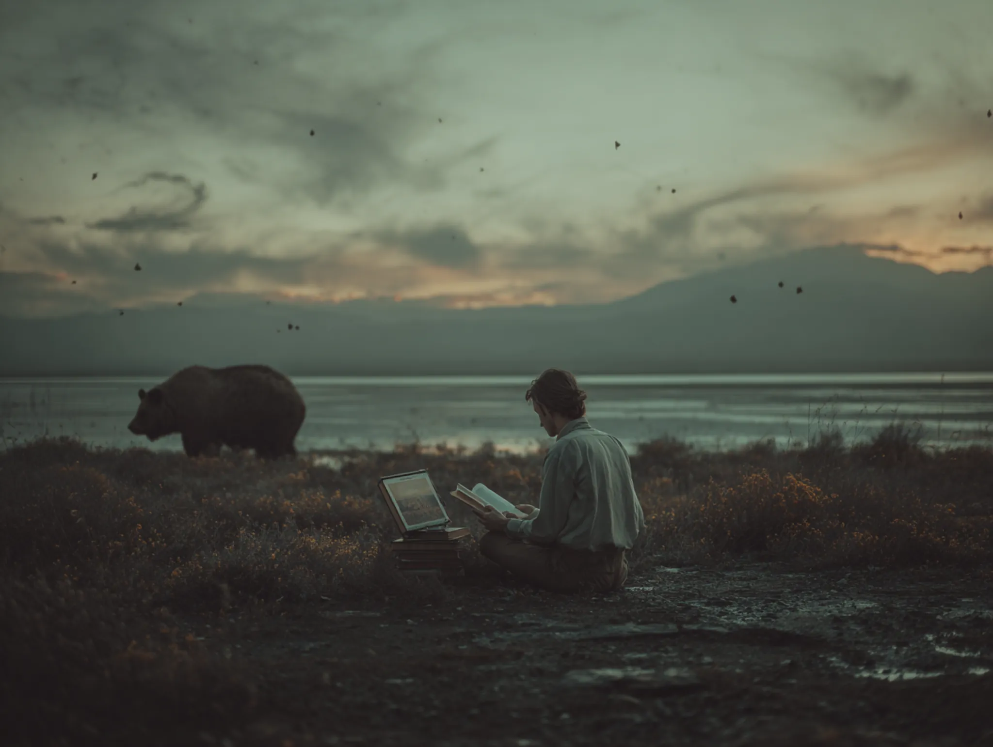 Leer una historia mientras se escribe